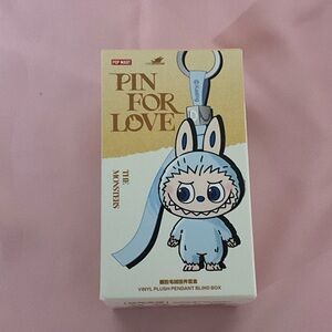 Labubu Pop Mart Pin for Love Vinyl Plush Pendant